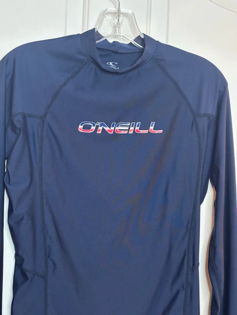 NWOT O'Neill Men's Navy Long-Sleeve Rash Guard Size Large Tall